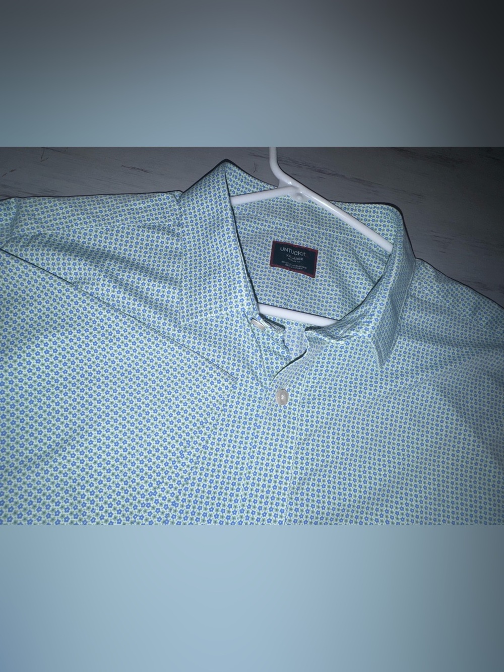 UNTUCKit Ackerman Performance Floral Short Sleeve Shirt XXL